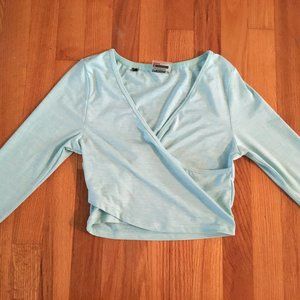Gym Shark Long Sleeve Crop Top